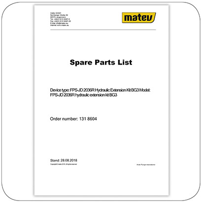 Parts List - Front Linkage Kit for John Deere 2036R