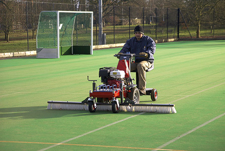 Artificial hockey surface