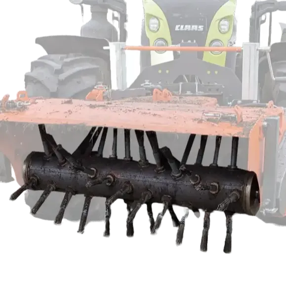 150cm Weed sweeper roller with steel trim - FKM60