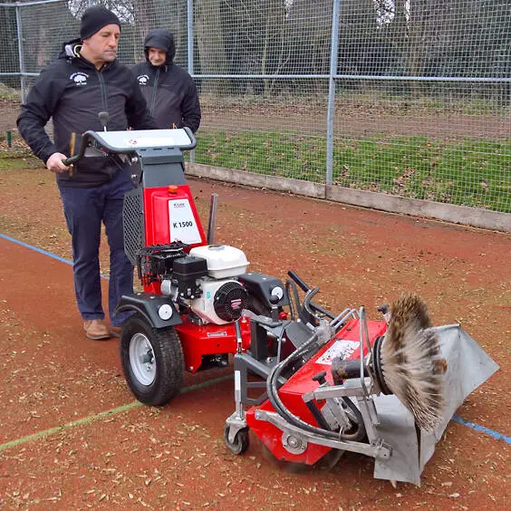 K1500 power unit shown working with an attachment in its Kersten product listing