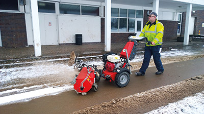 Kersten K2100 Sweeper Snow