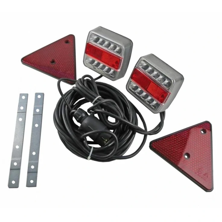 LED lighting set - magnetic with 7.5m cable and taillight holder - Suitable for Polaro / Polaro E