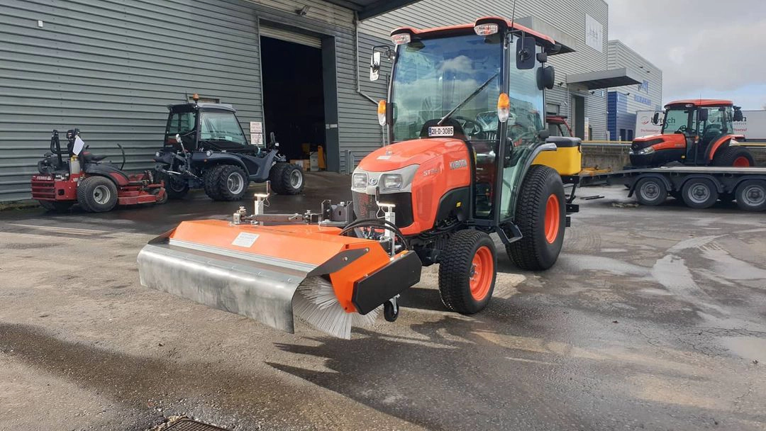 Case Study: Front Sweeper for Kubota ST 341 - Cover Image