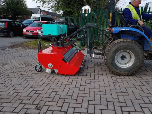 Case Study: Rear Mounted Sweeper to suit an Iseki TH - Hydraulic Drive - Cover Image