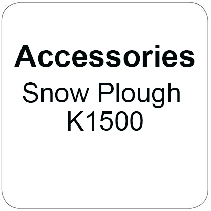 Accessories Snow Plough K1500