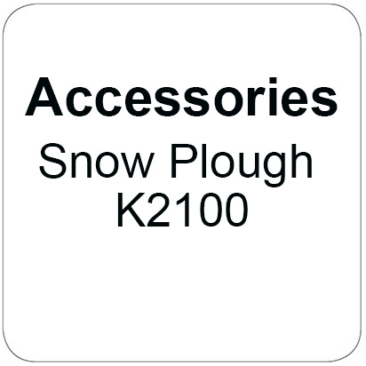 Accessories Snow Plough K2100