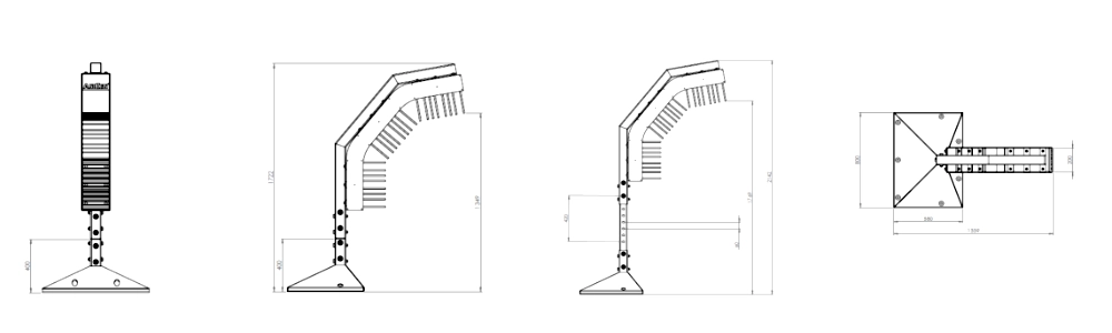 AniZen Technical Drawings