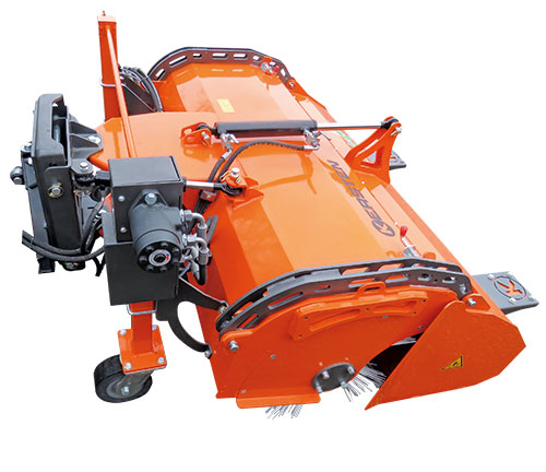 FKM 15060L M - Front Mounted Sweeping for Tractor & Loaders PTO 150 x 60cm Mechanical Drive PTO