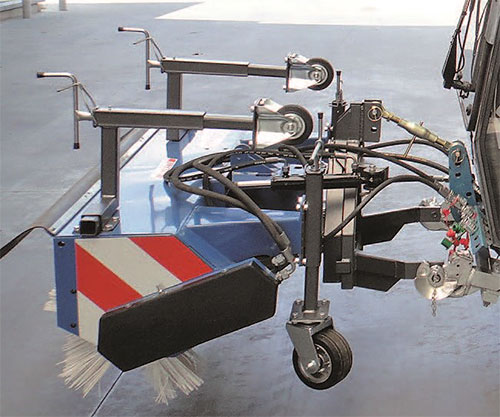 Parking supports for EFKM - sweeping roller diameter 37 cm - AST 37 LR