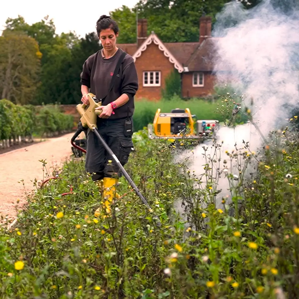 Pedestrian Electric Weeder