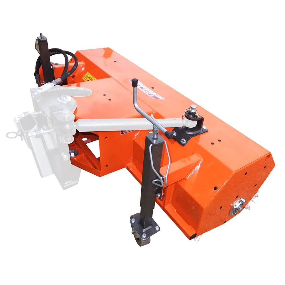 KM 15045 H - Front Mounted Sweeper, 150cm Hydraulic Drive - Ø 45cm