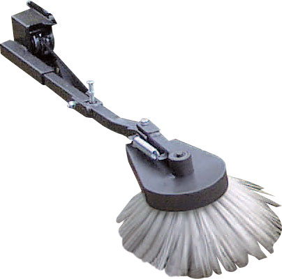 Side Gulley Brush 40cm for KM 45 series sweepers. Mechanical belt drive