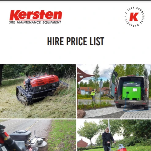 Kersten hire price list