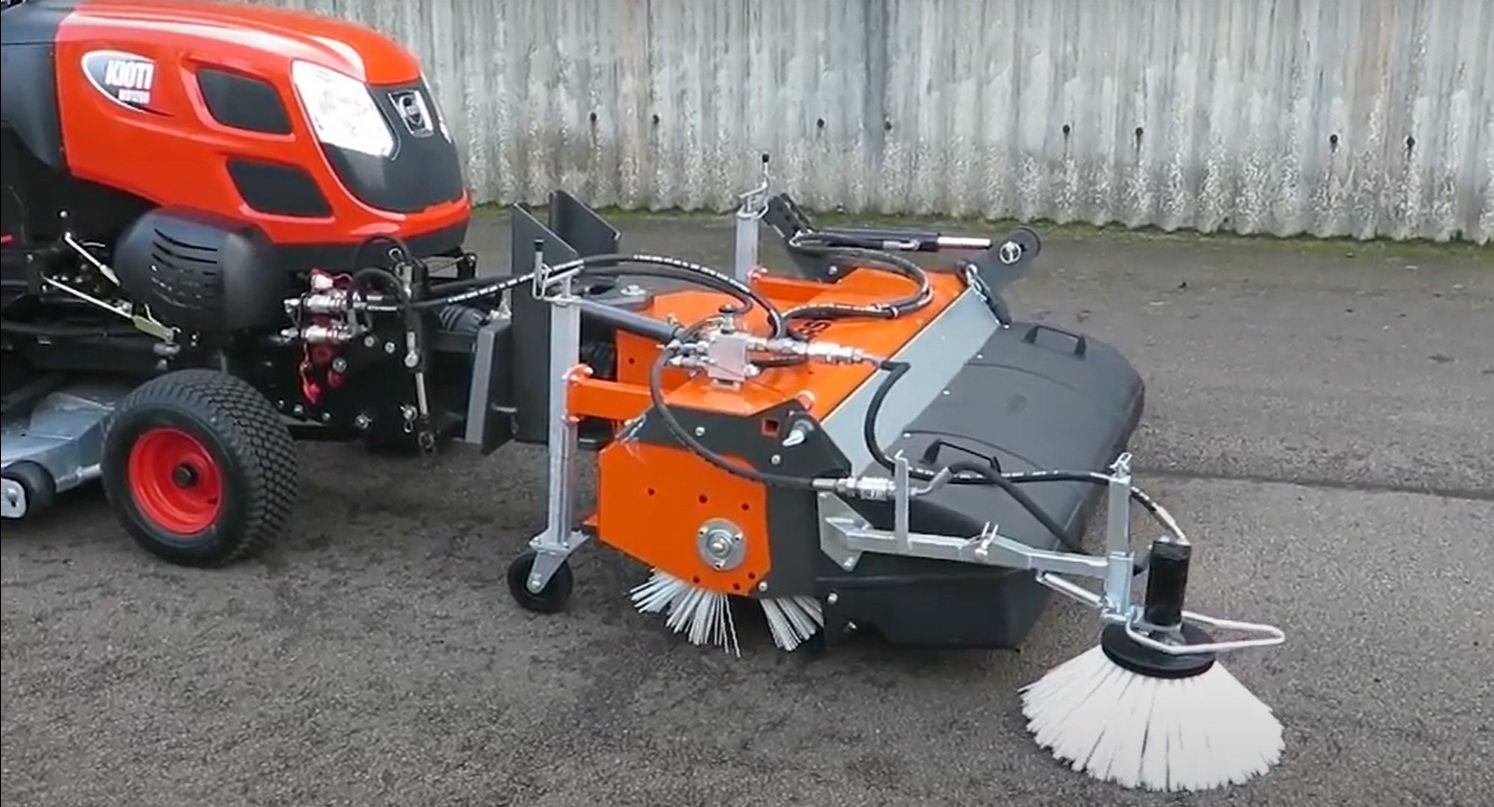 Kioti WD1260 attachment installation