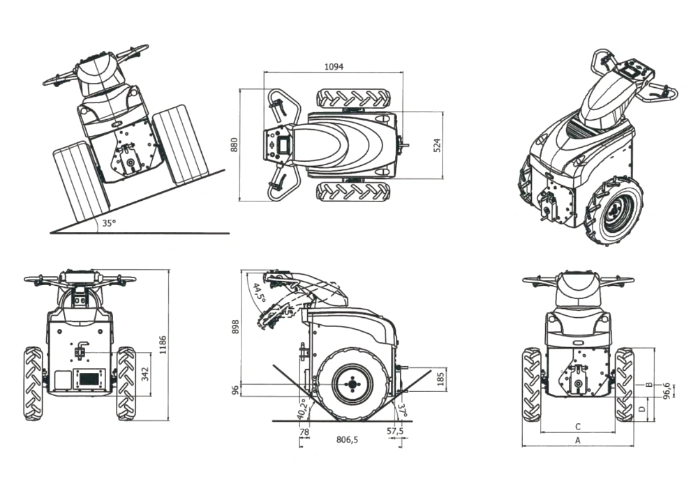 Matador Technical Drawings