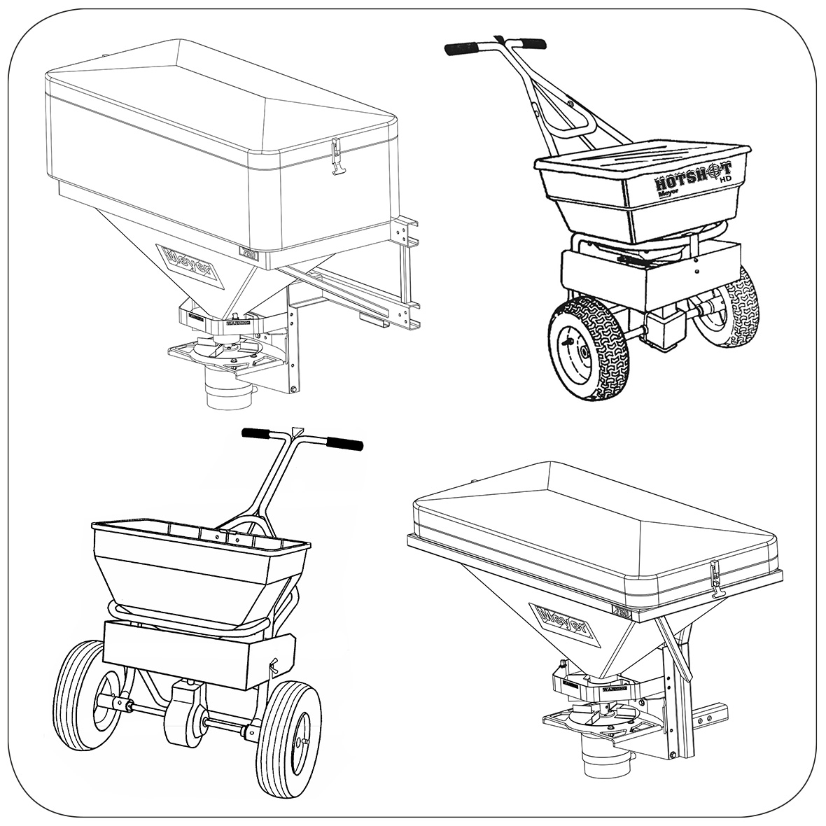 Meyer Spreaders instruction manuals