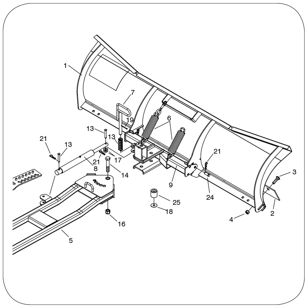 Meyer Snow Ploughs spare parts lists