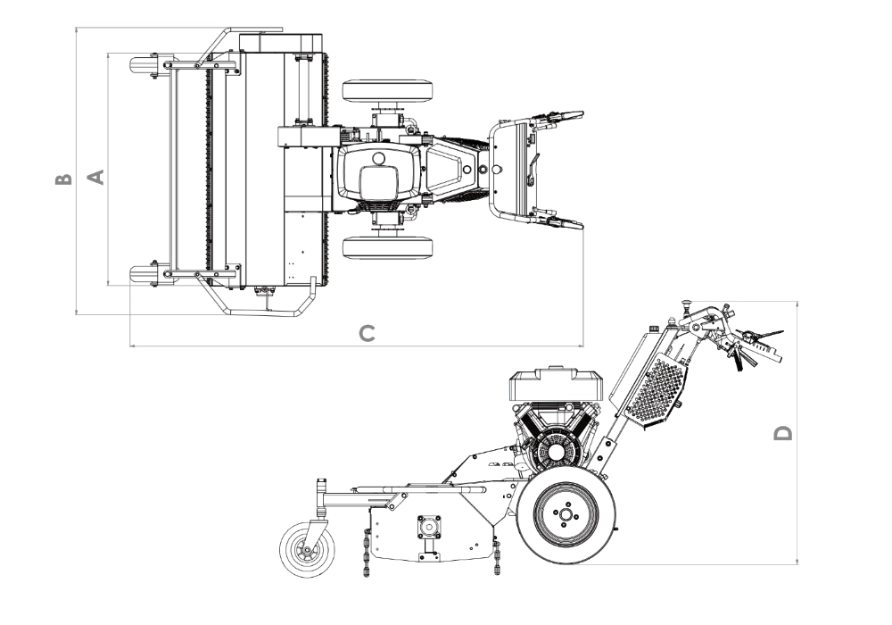 RCH Rough Cutter Technical Drawings