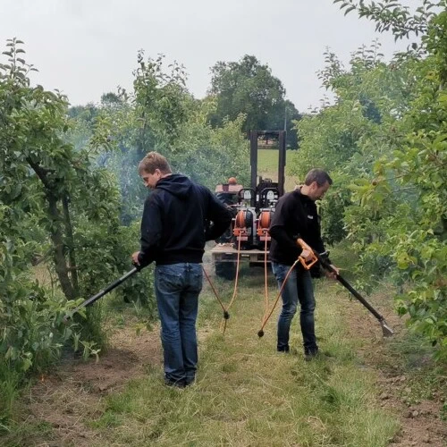 Ripagreen Autonomy DUO - 2 Lance,  2 Hose Reel & 2 Frame with two Bottle Holders and connecting hose