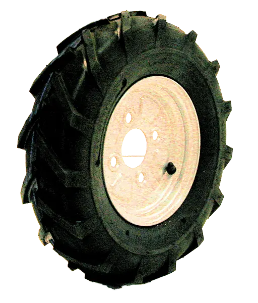 Wheel & Tyre (Pair) 500 x 10 Cleated Pattern