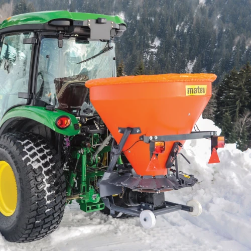 Matev 400L Mechanical/ Hydraulic Drive Mounted Steel Spreader