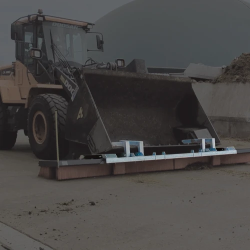 Actisweep V-Concept Shovel interface mounting plate