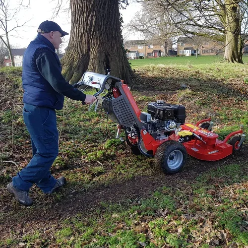 ZRA 800 - 82cm Rotary Mower for 2 Wheel Tractors (Front)