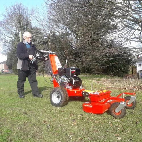 ZRA 1000 - 100cm Rotary Mower for 2 Wheel Tractors...