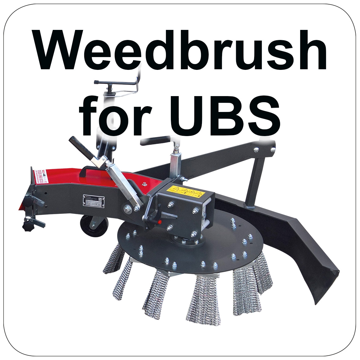 WKB 60 M-U 70 - WeedBrush Attachment For UBS 60cm