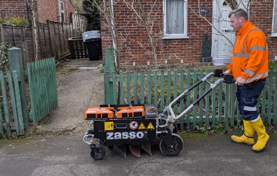 Weed Control with the Zasso Zap Weeder - Cover Image