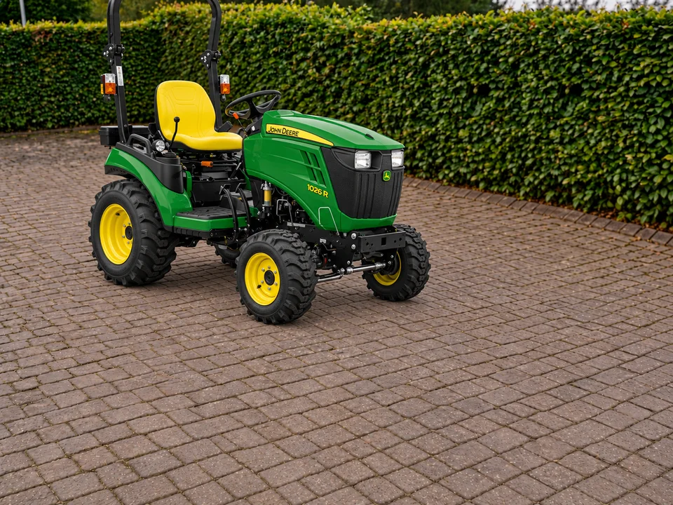 John Deere 1026R without attachments