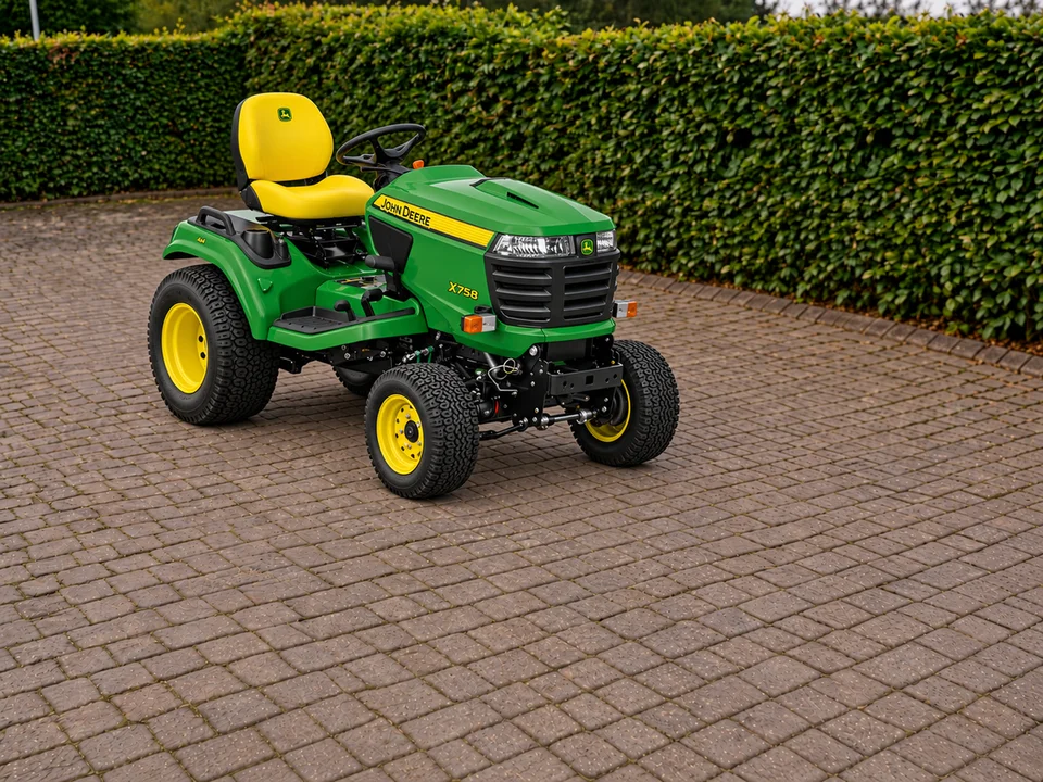 John Deere X758 without attachments