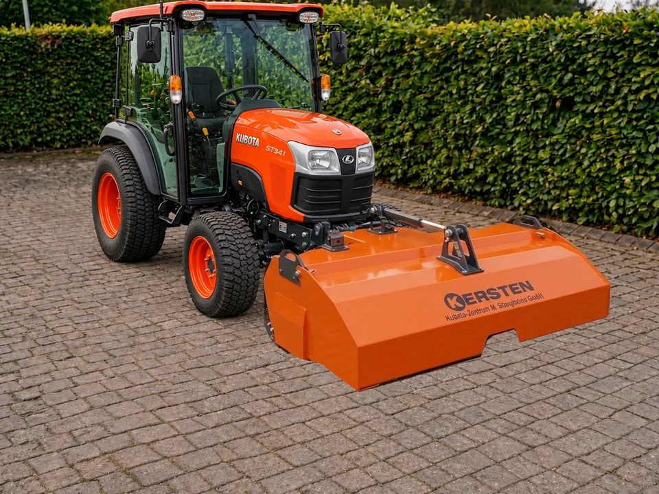 KM45 sweeper with collector box (illustration)