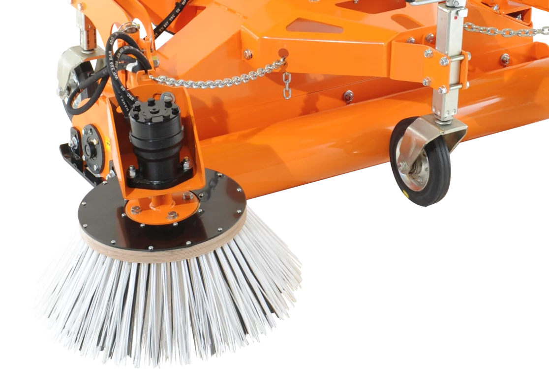 Side Gully Brush (Right) - steel/perlon