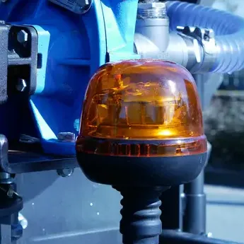 WR HTG 4000 series - Rotating beacon LED, for 12-24 volts